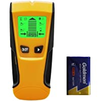 Flybiz Detector de Pared Encontrar Stud Finder con 3-en-1 Metal AC Alambres Escáner de Madera con Pantalla LCD…